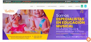 Trabajo de posicionamiento SEO en página web de Escuela de música de Vigo