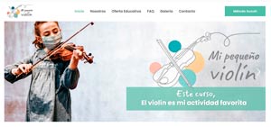 Trabajo de posicionamiento SEO en página web de Escuela de música de Madrid